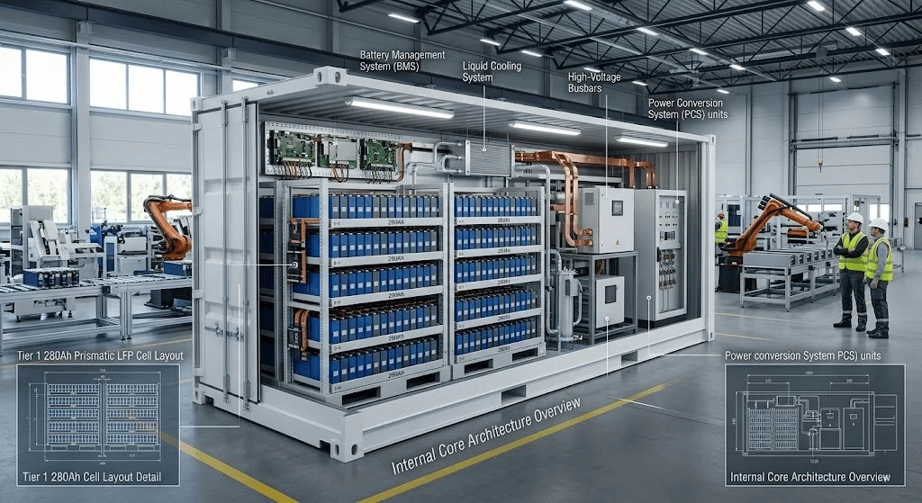 51.2v-280ah-energy-storage-battery-internal-cells 51.2v-280ah-energy-storage-battery-internal-cells